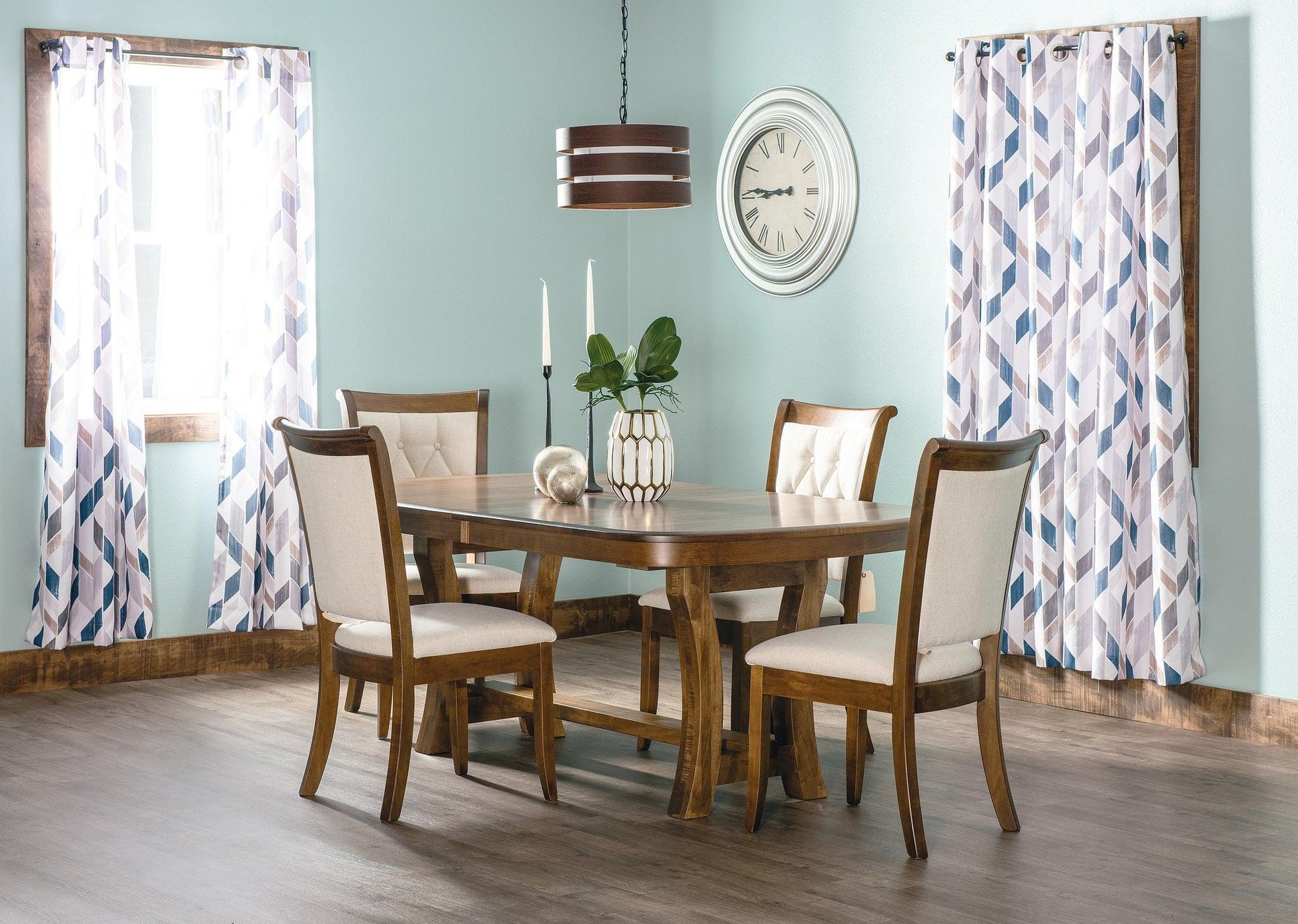 Amish Camp Hill Trestle Table