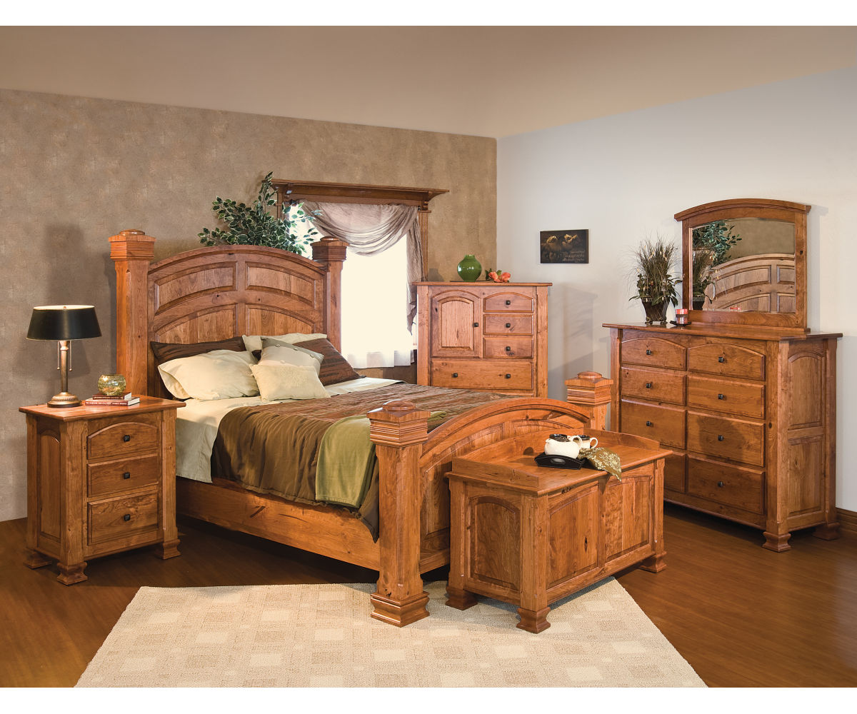 amish charleston bedroom collection