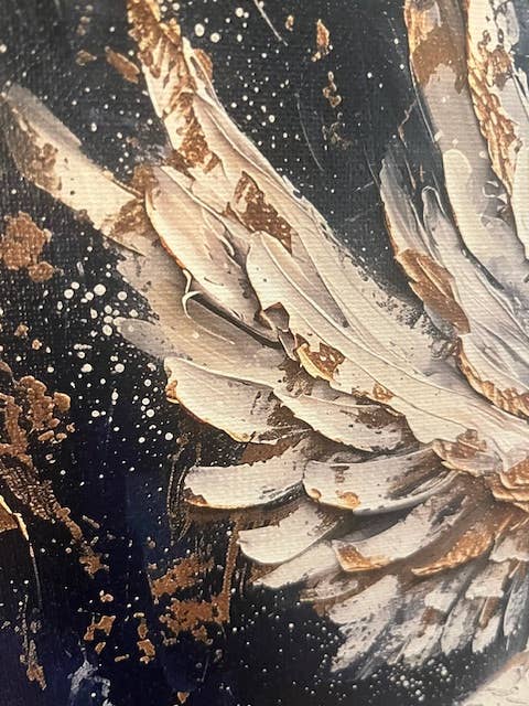 Christian Home Decor Canvas, Angel 10 X 10