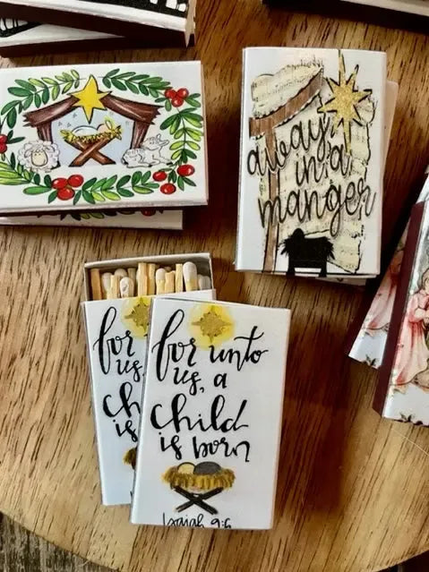 Christmas Nativity Matchbox