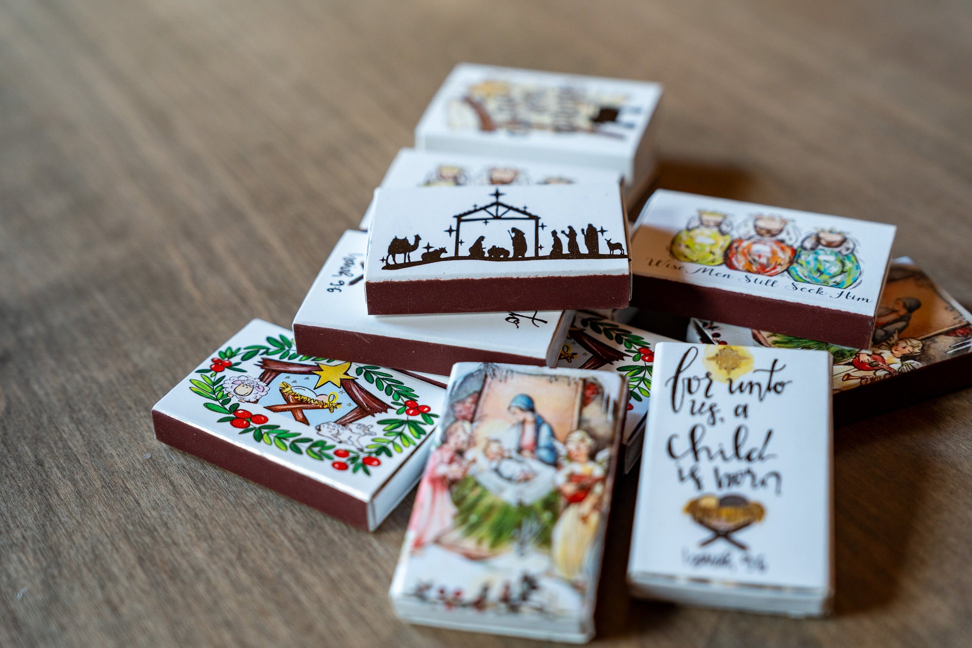 Christmas Nativity Matchbox