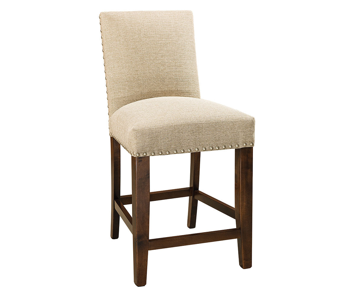 Amish Corbin Stationary Bar Chair