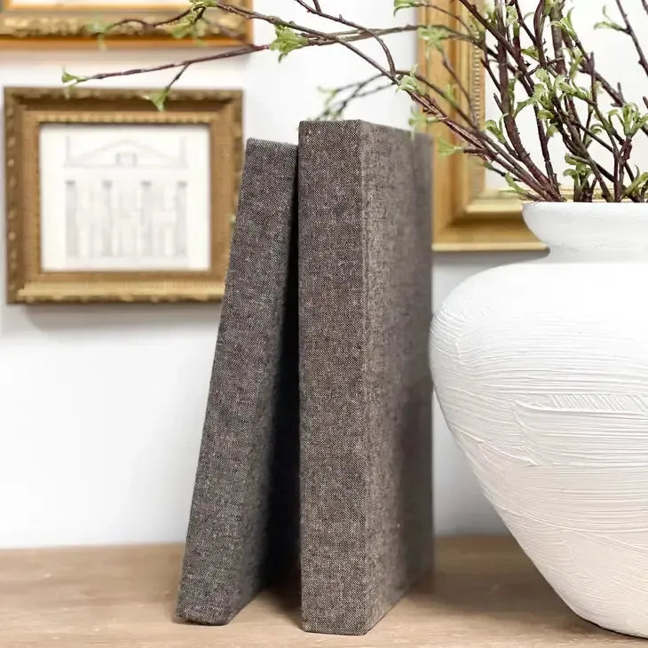 Decorative Linen Covered Books