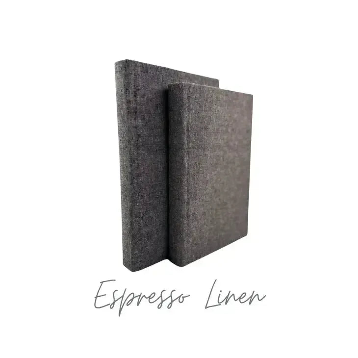Decorative Linen Covered Books