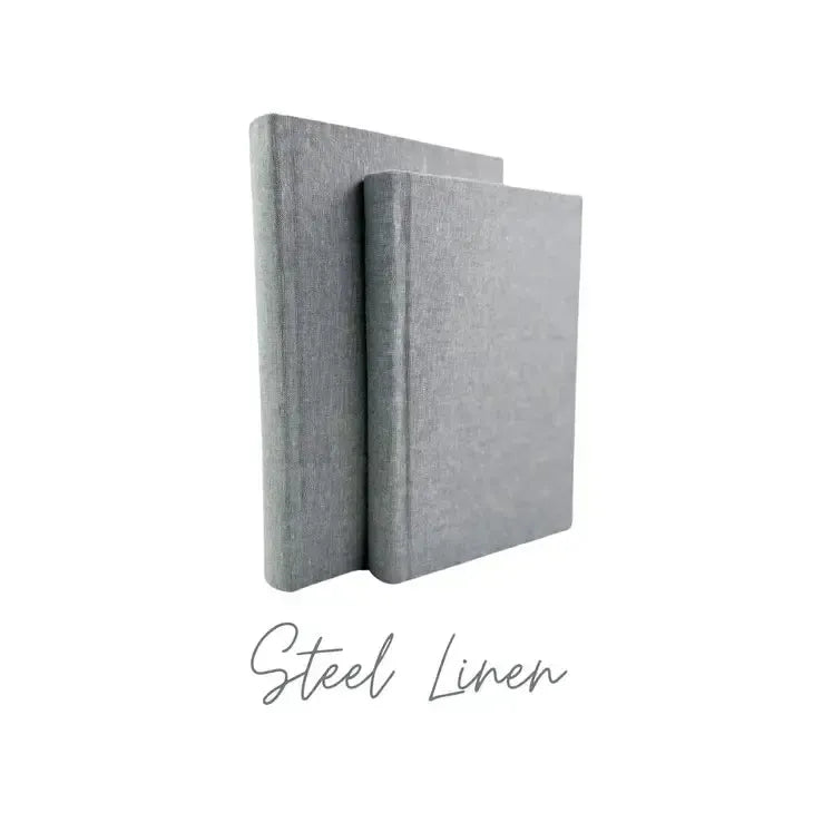 Decorative Linen Covered Books