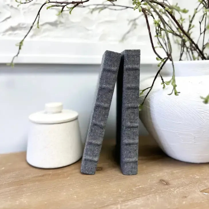 Decorative Linen Covered Books