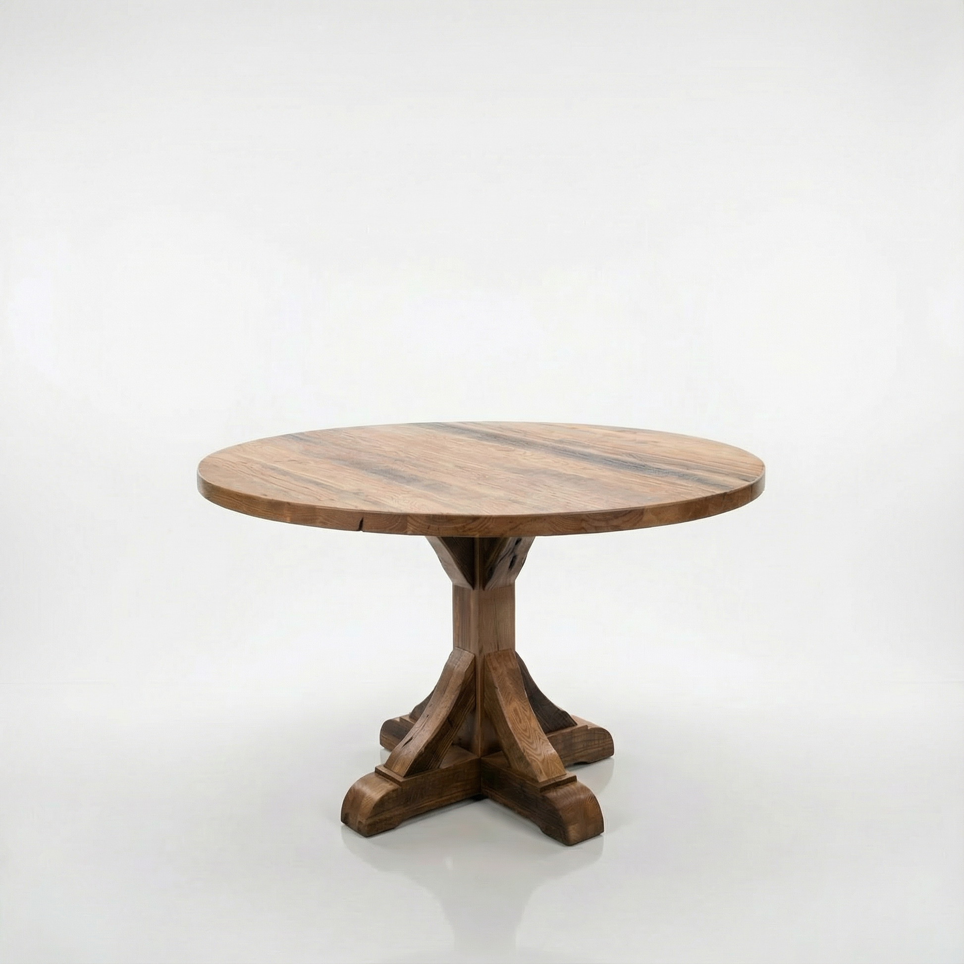 Amish Durango Round Table-Dining Table-The Amish House