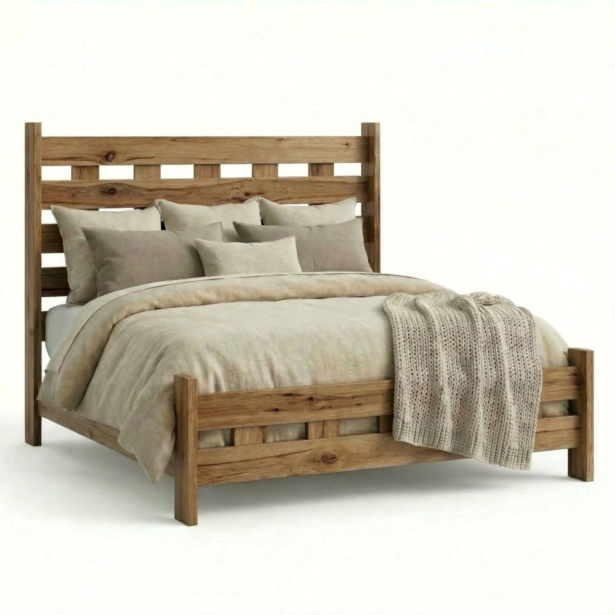 Amish Durango Wood Bed-Bed-The Amish House