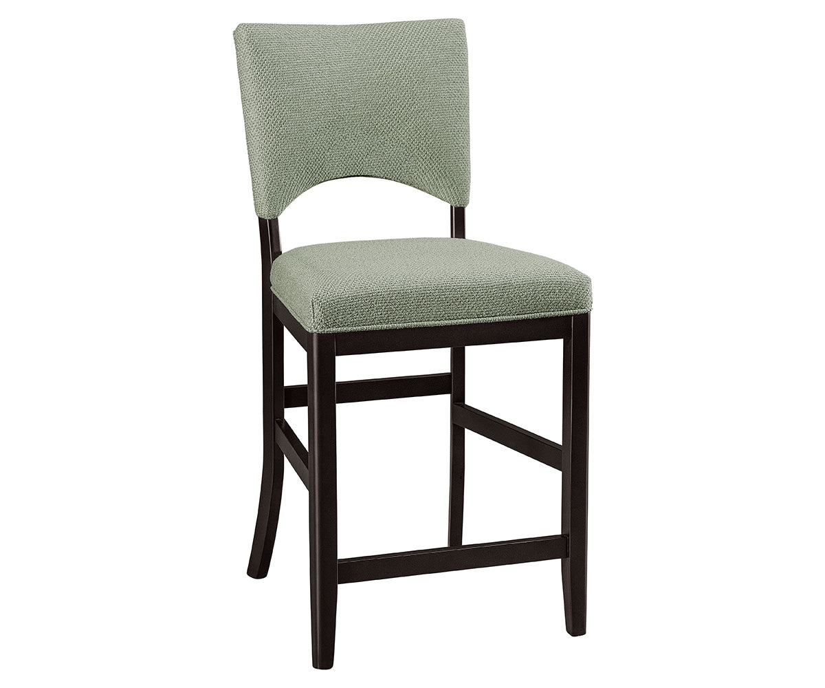 Amish Van Buren Stationary Bar Chair