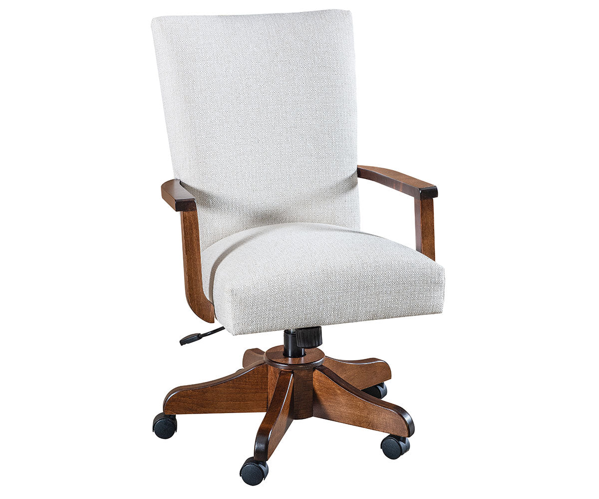 Amish Trenton Arm Desk Chair