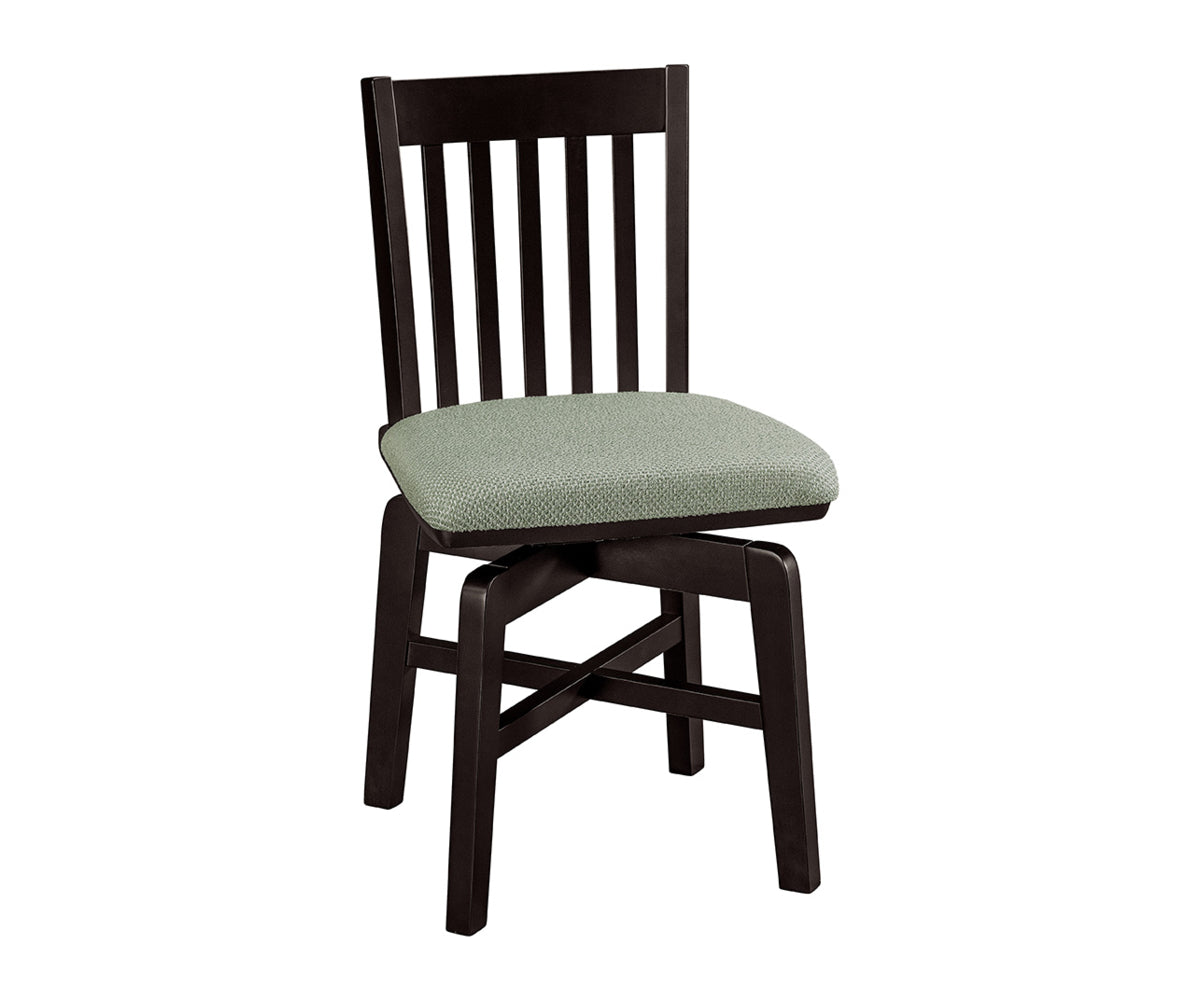Amish Berkeley Swivel Bar Chair