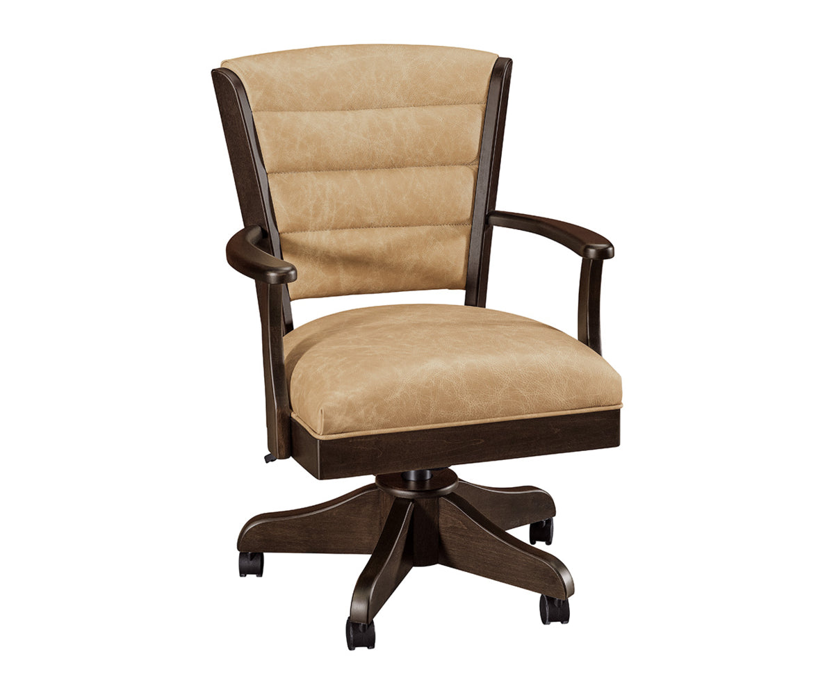 Amish Evelyn Arm Desk Chair