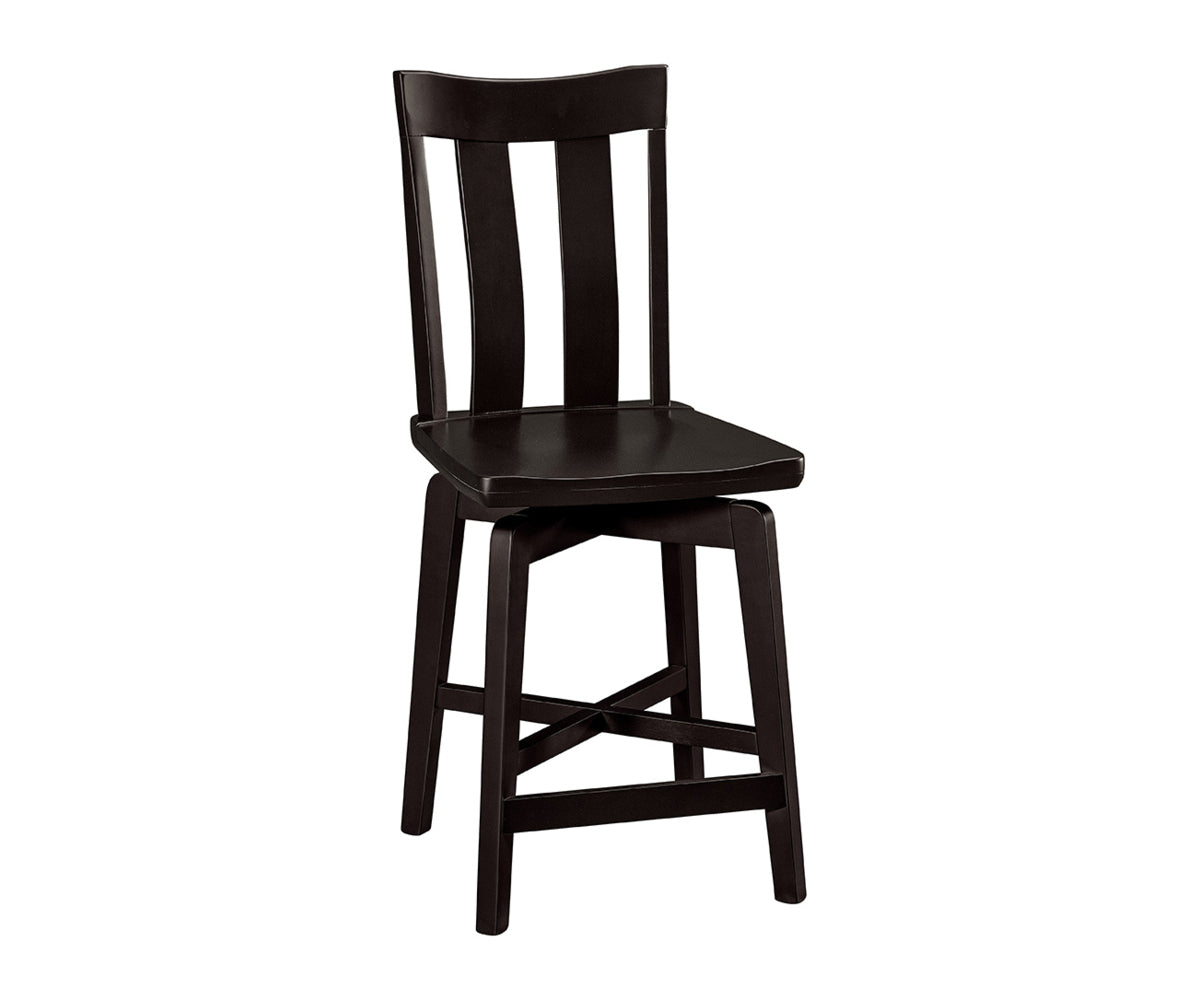 Amish Sedona Swivel Bar Chair