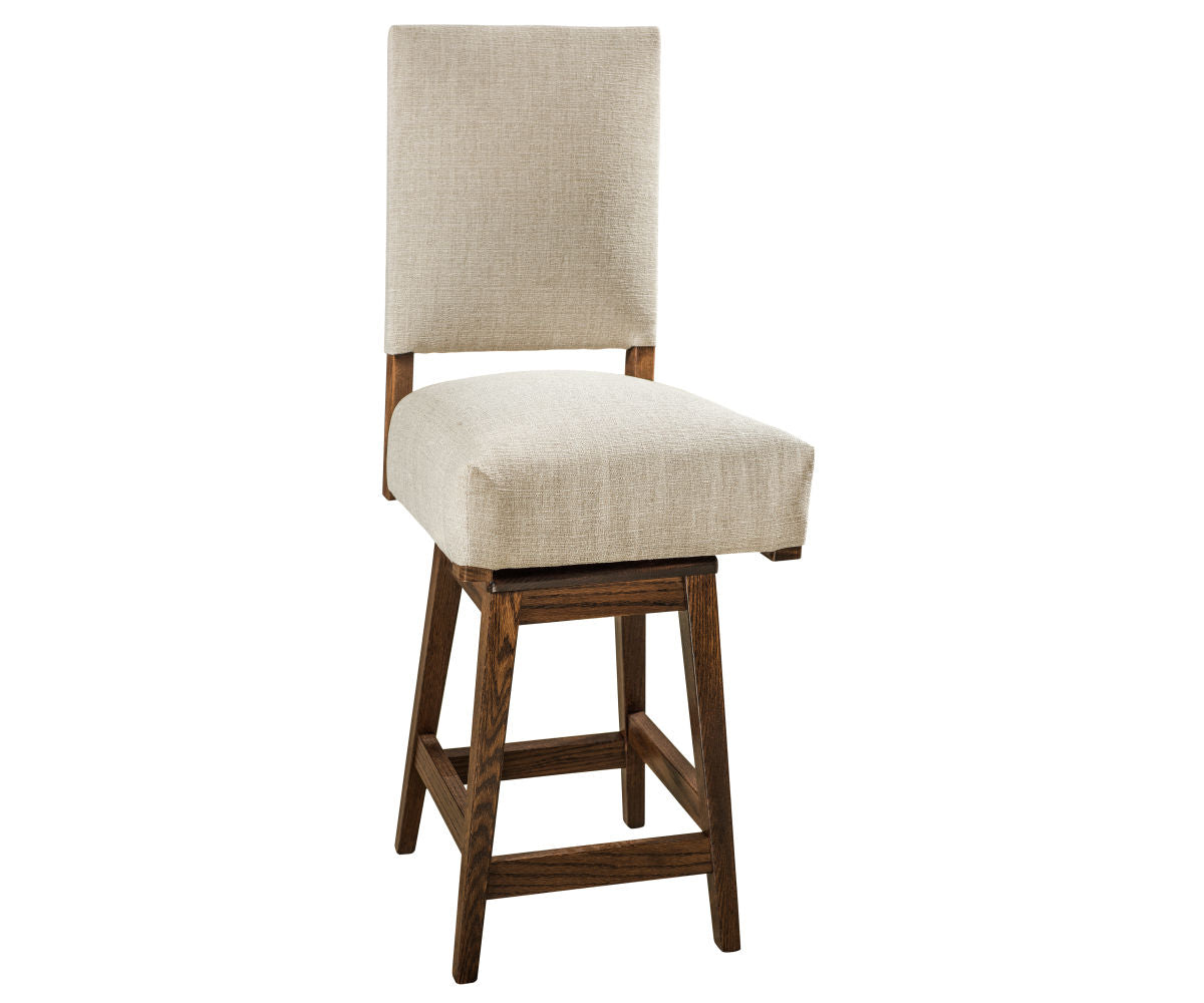 Amish Canaan Swivel Bar Chair