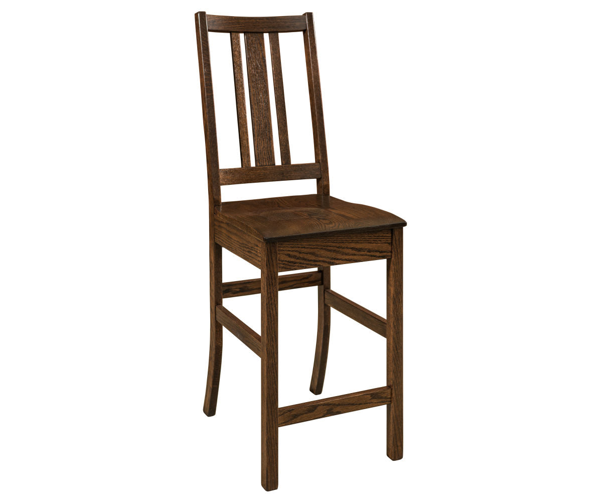 Amish Eco Stationary Bar Chair