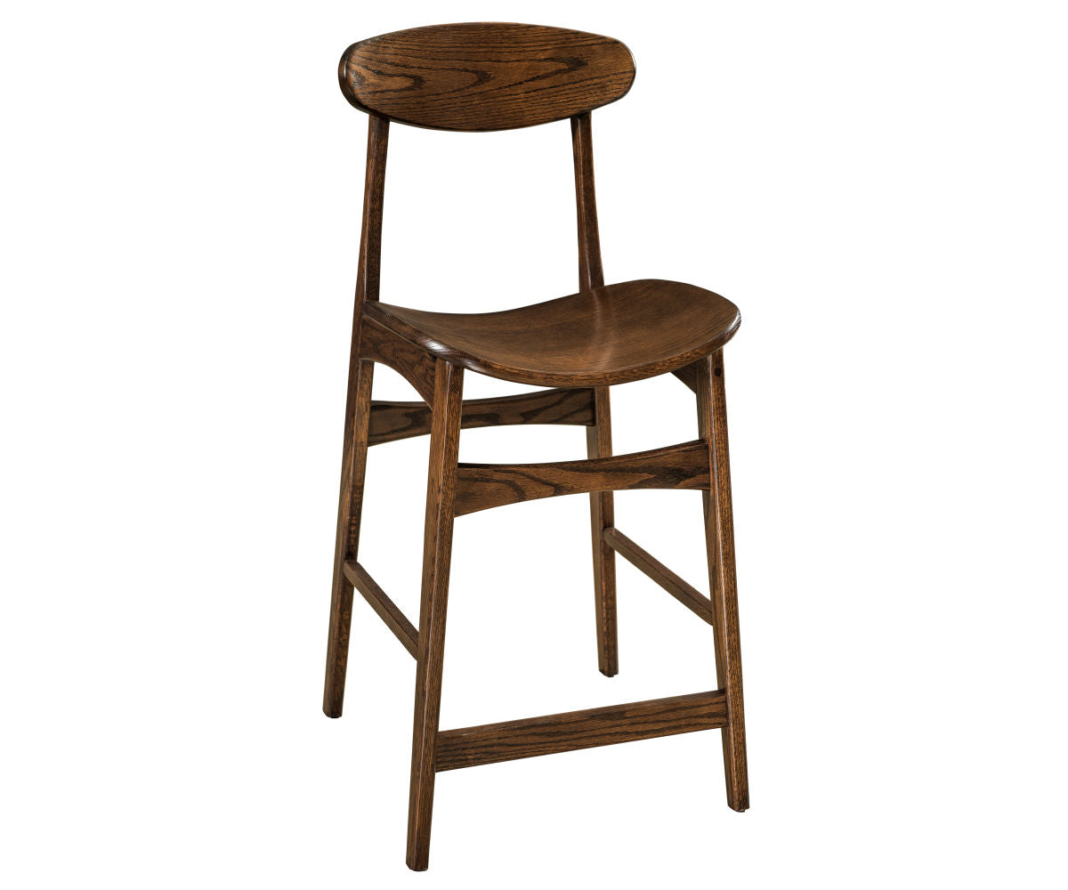 Amish Marque Stationary Bar Chair