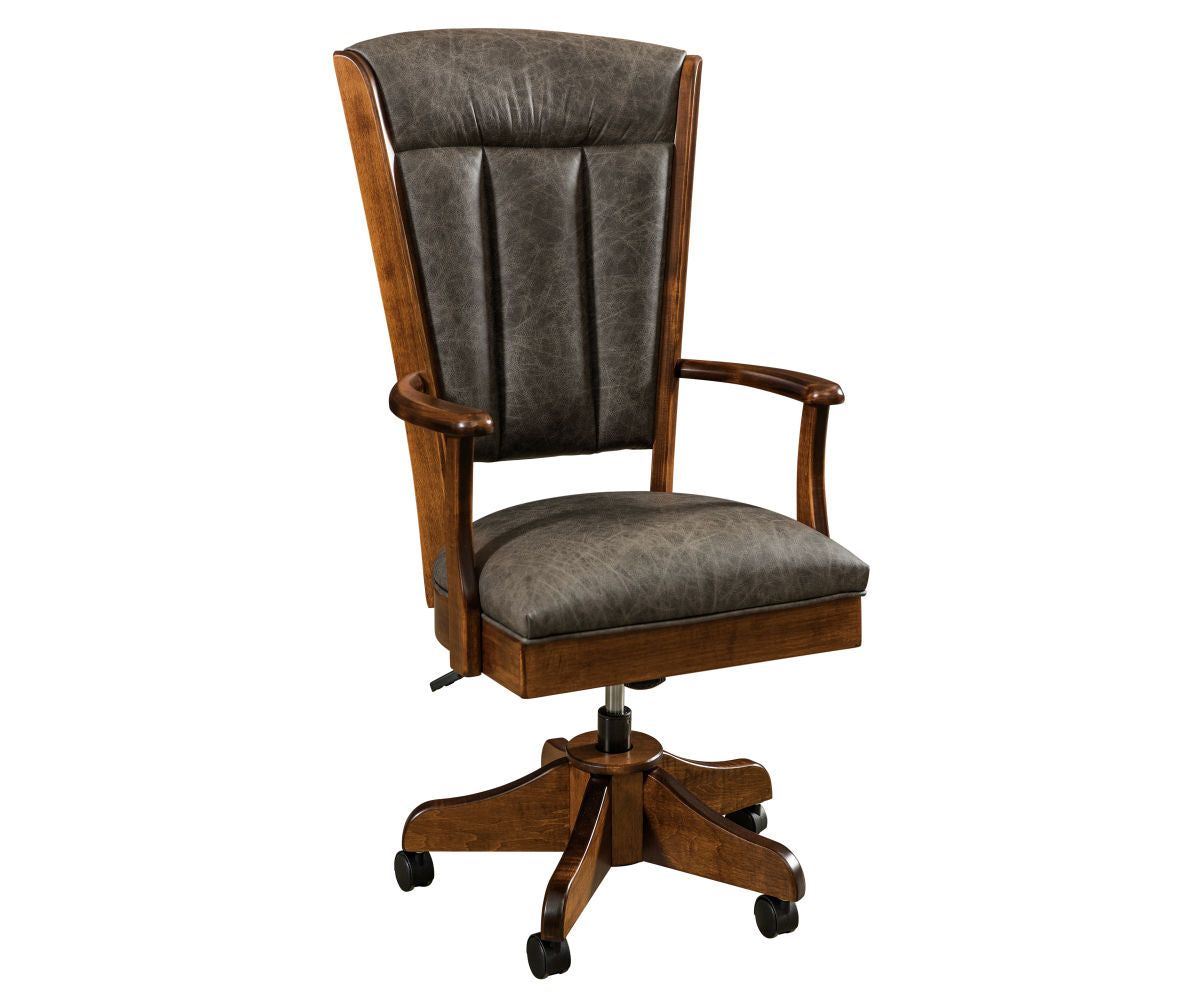 Amish Zynda Arm Desk Chair