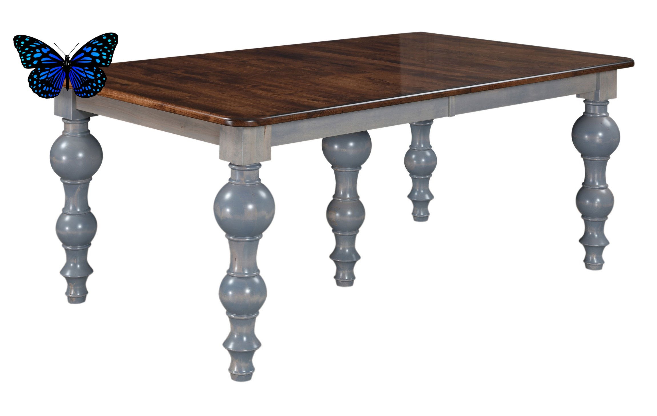 Amish Globe Leg Table