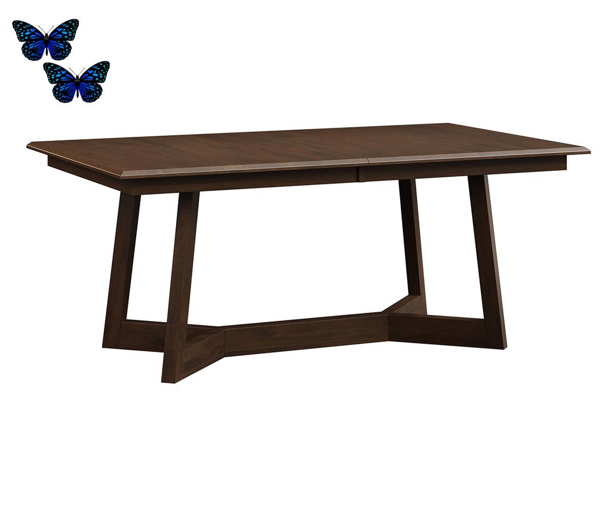 Amish Hamilton Double Pedestal-Dining Table-The Amish House