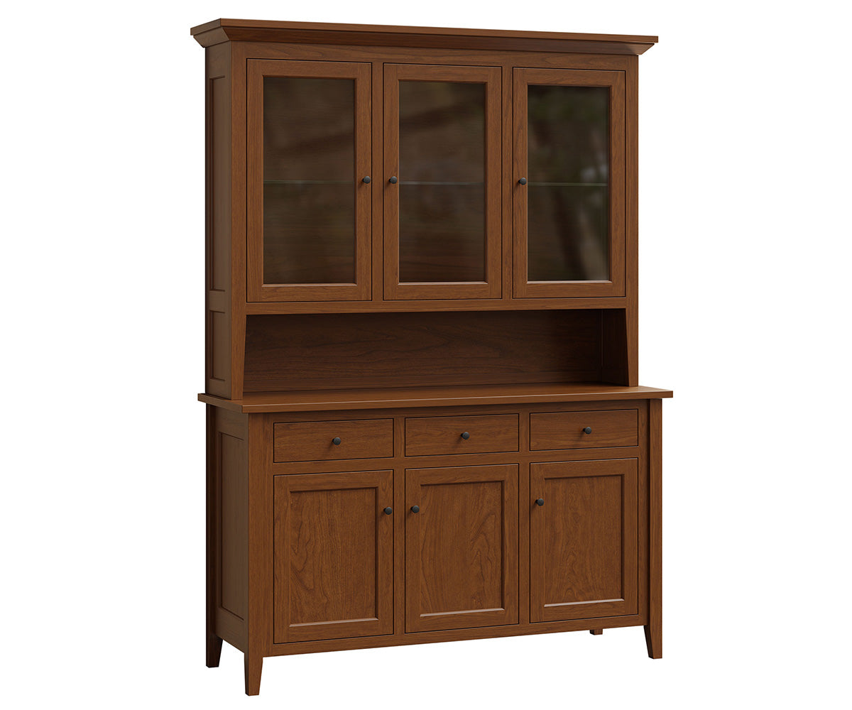 Amish Shaker Hutch