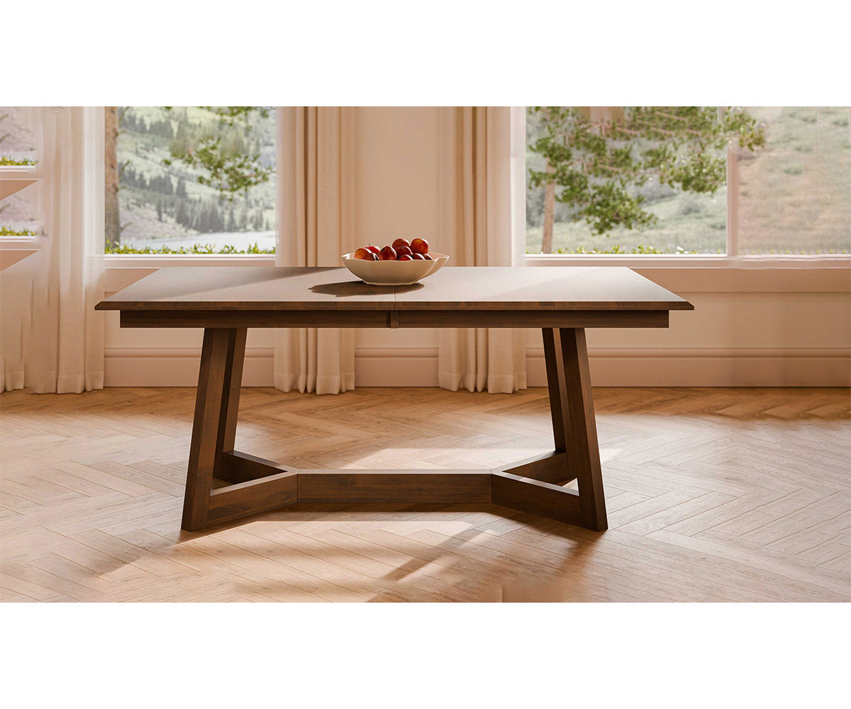 Amish Hamilton Double Pedestal-Dining Table-The Amish House