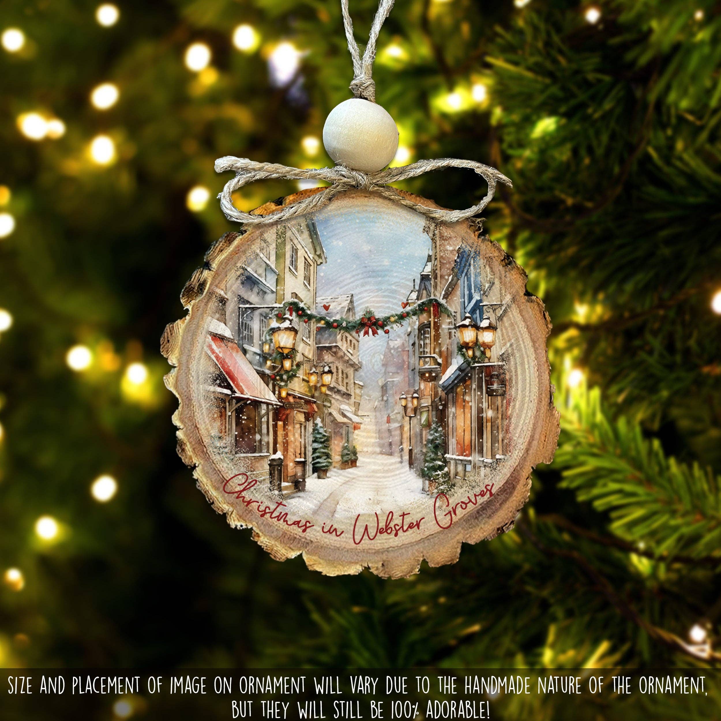 Hometown City Ornament