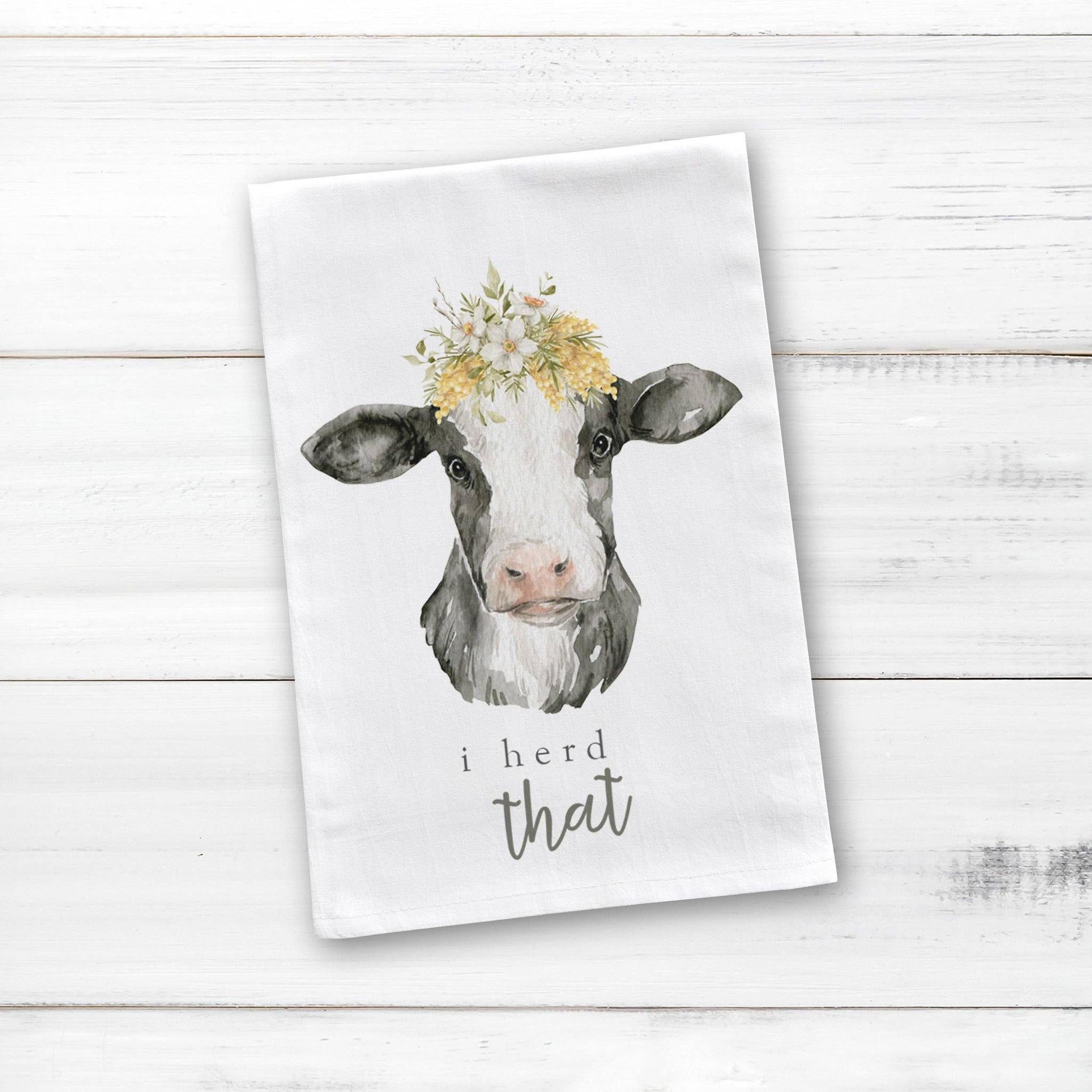 I Heard That Cotton Tea Towel-Home Decor-The Amish House