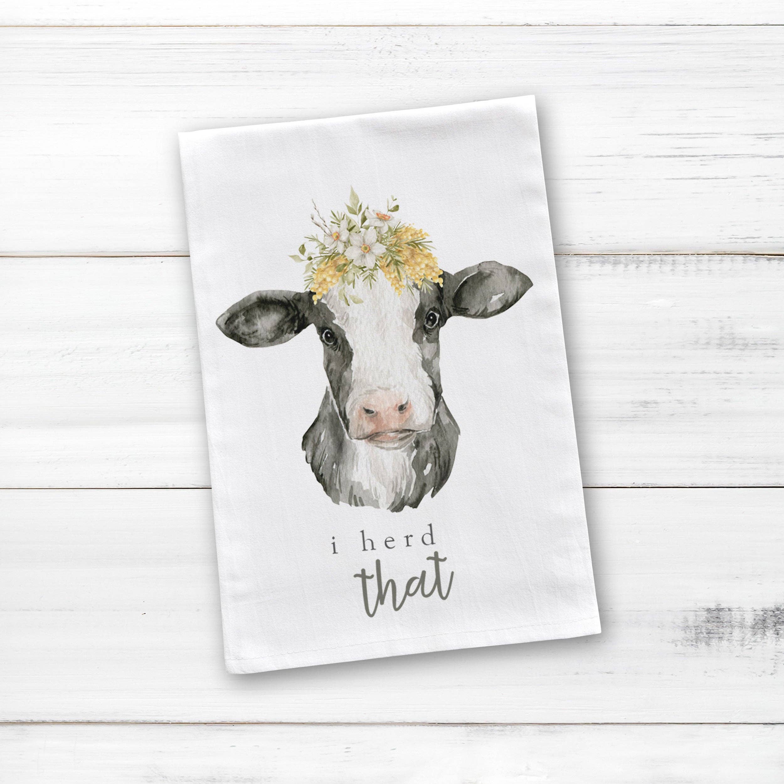 I Heard That Cotton Tea Towel