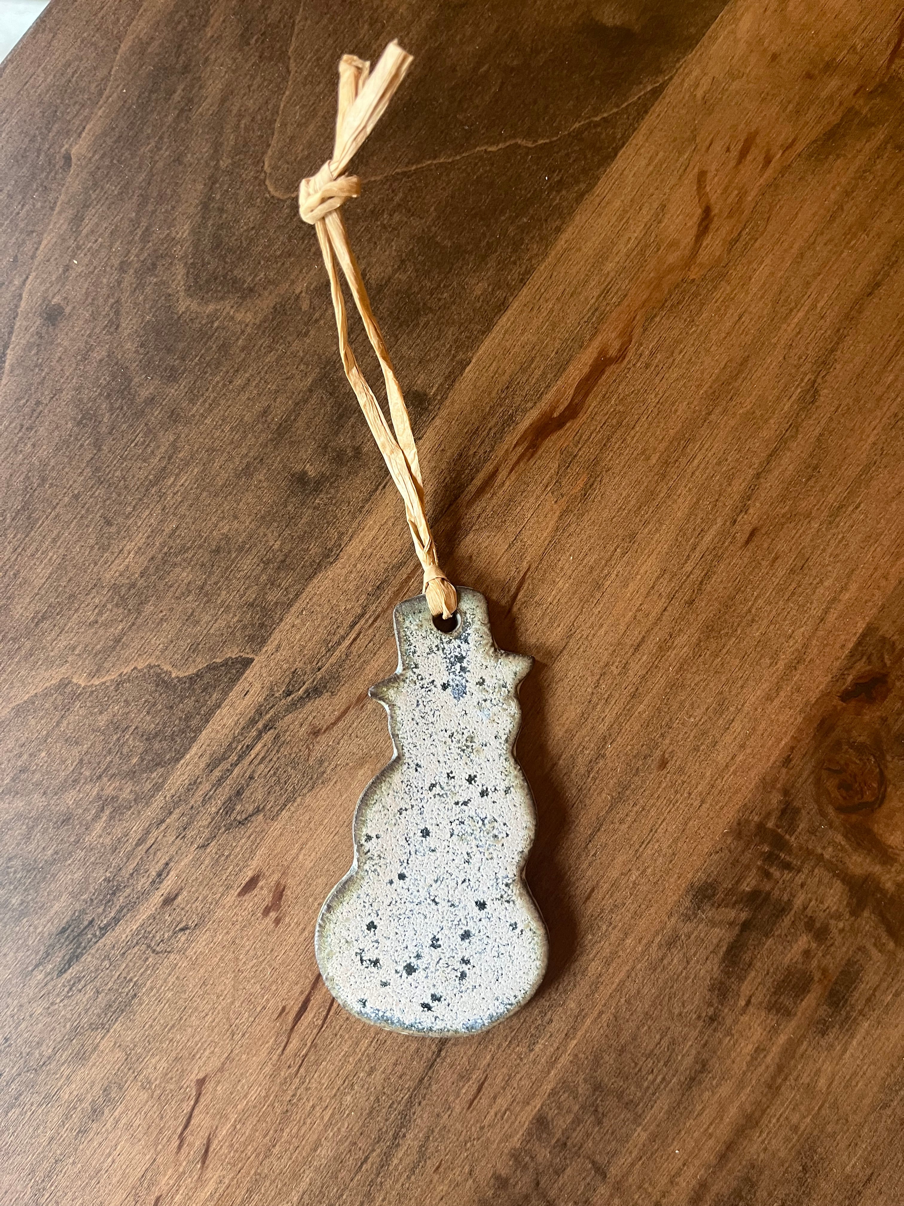 Handmade Snowman Ornaments