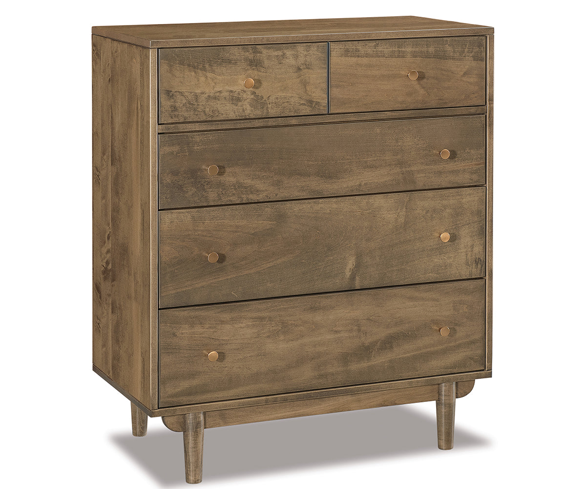 Amish Baymont Five Drawer Chest