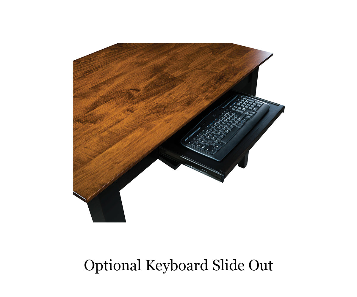 Amish Bellingham Trestle Writing Desk-Dining Table-The Amish House