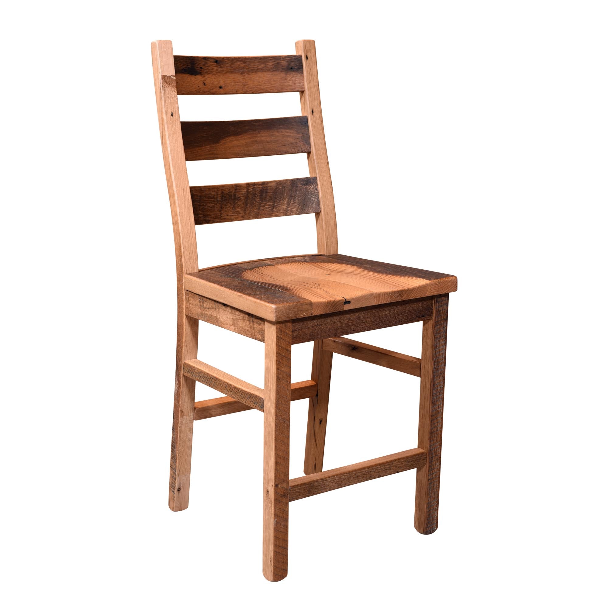 Amish Ladderback Bar Chair