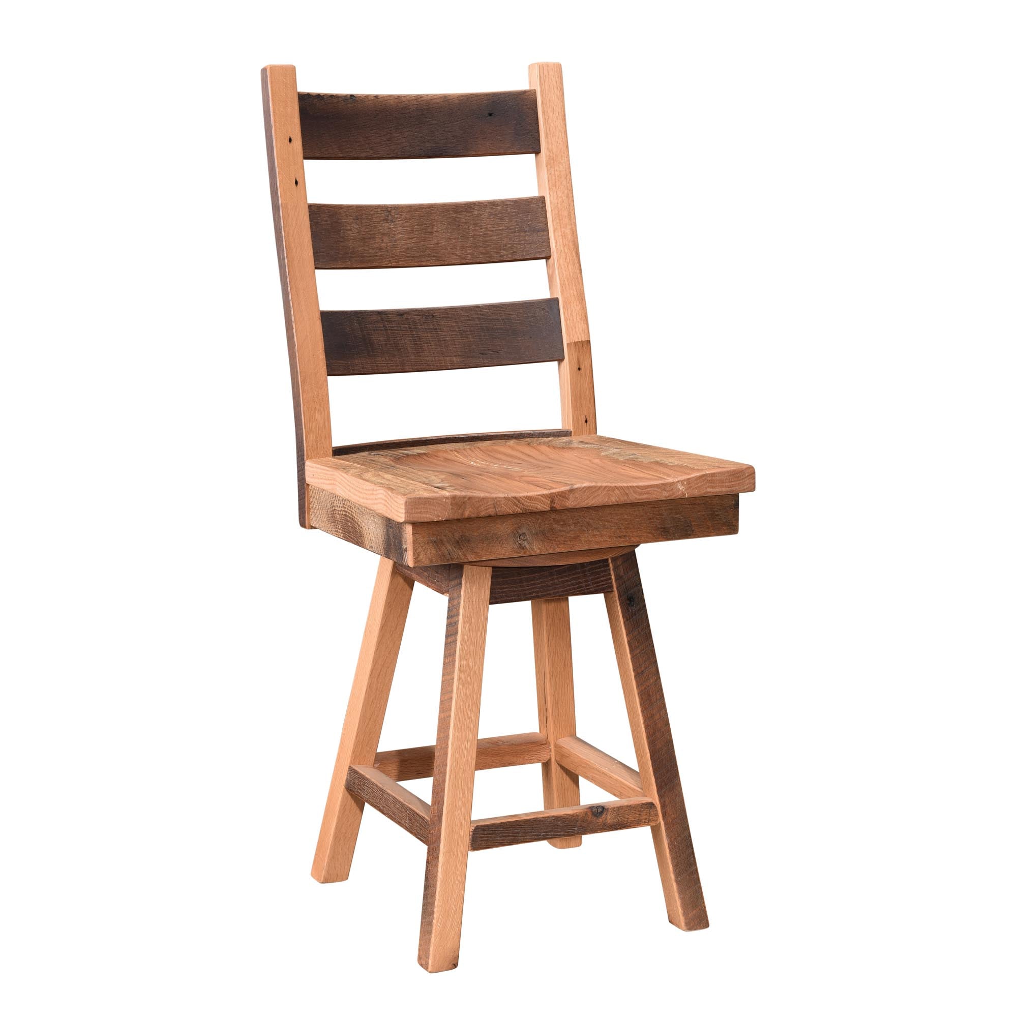 Amish Ladderback Bar Chair