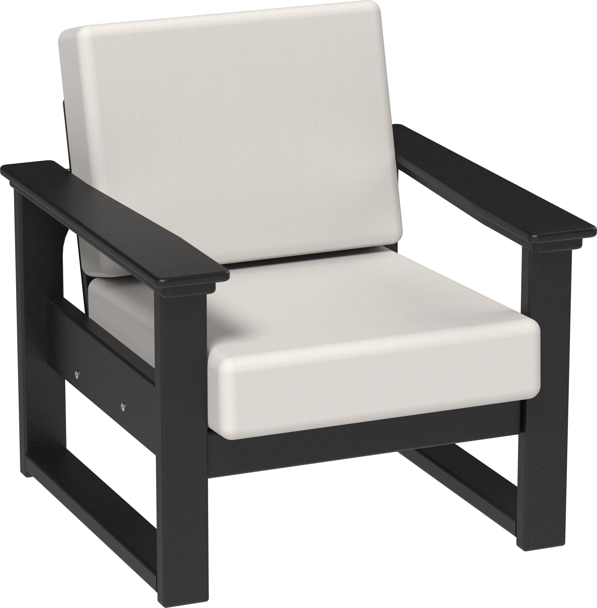 lanai deep seating chair in black