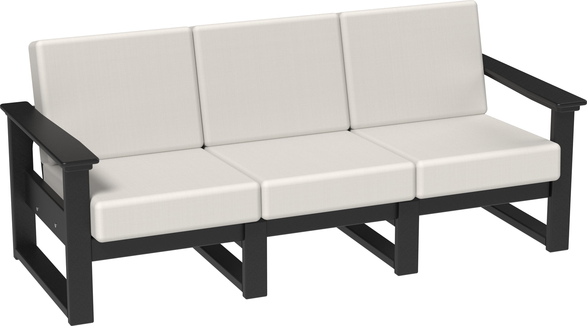 lanai deep seating sofa in black