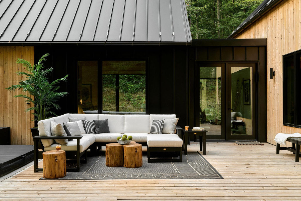 Lanai Deep Seating Sectional-Outdoor Seating-The Amish House