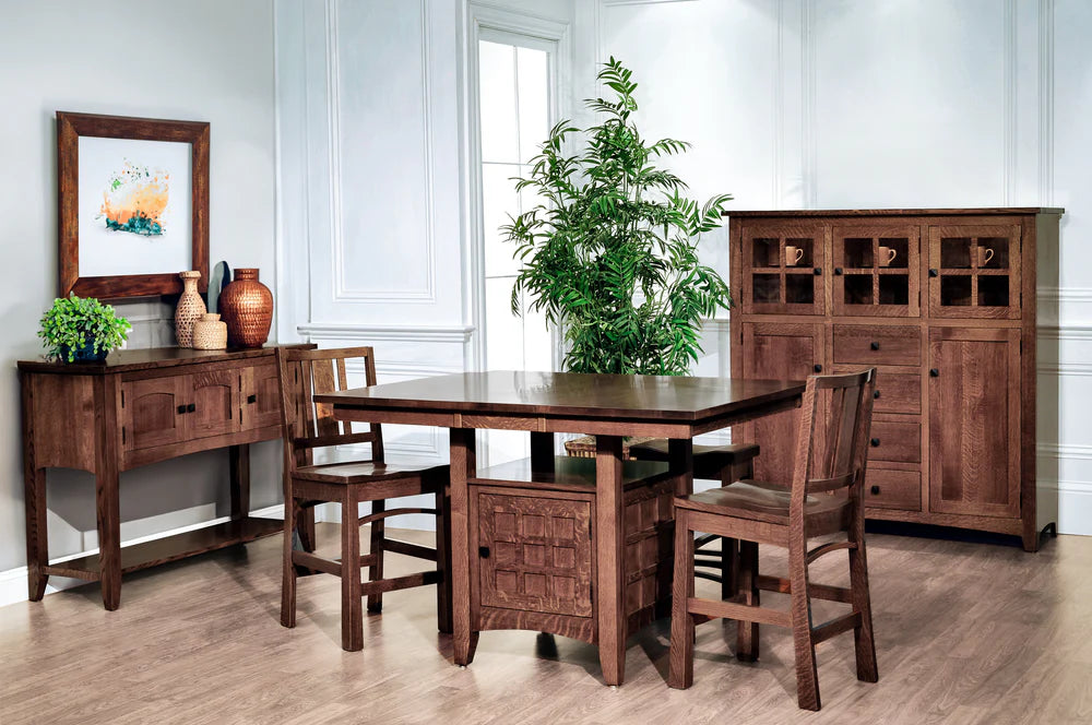 Amish Lexington Twist Leg Table