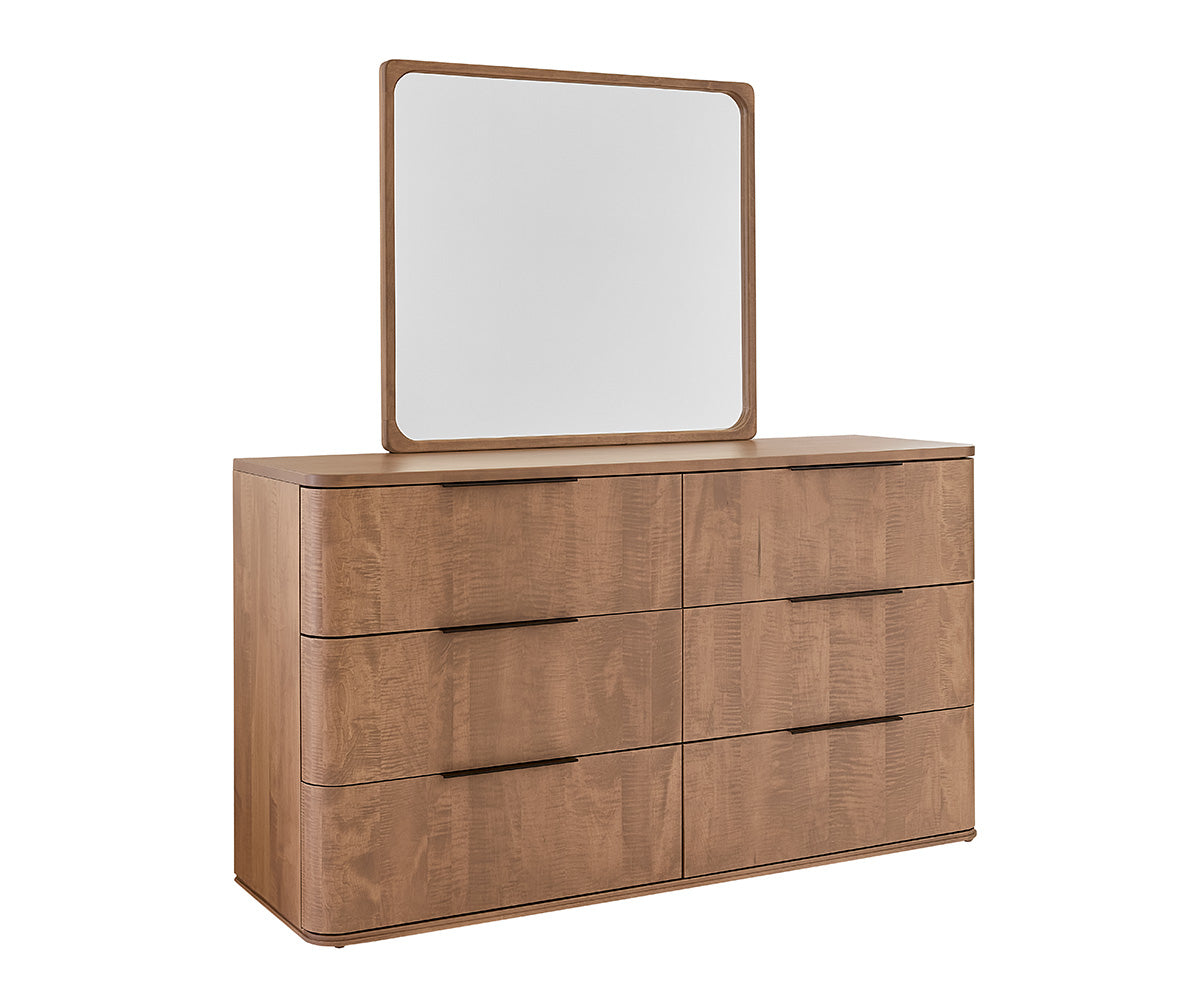 Amish Maison 6 Drawer Dresser-Dresser-The Amish House