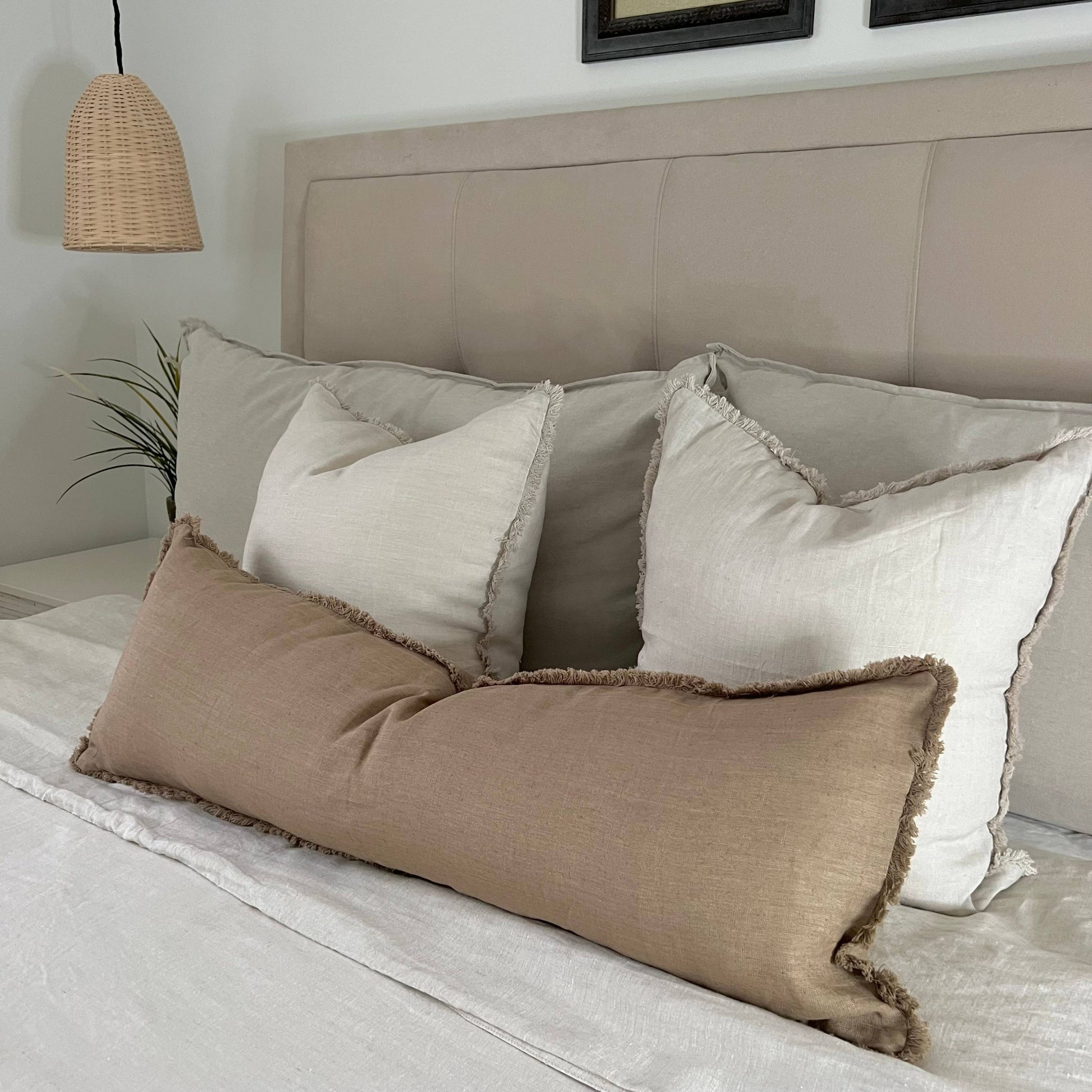 Neutral Linen Pillow