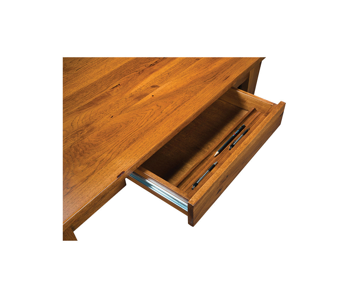 Amish Bellingham Trestle Writing Desk-Dining Table-The Amish House