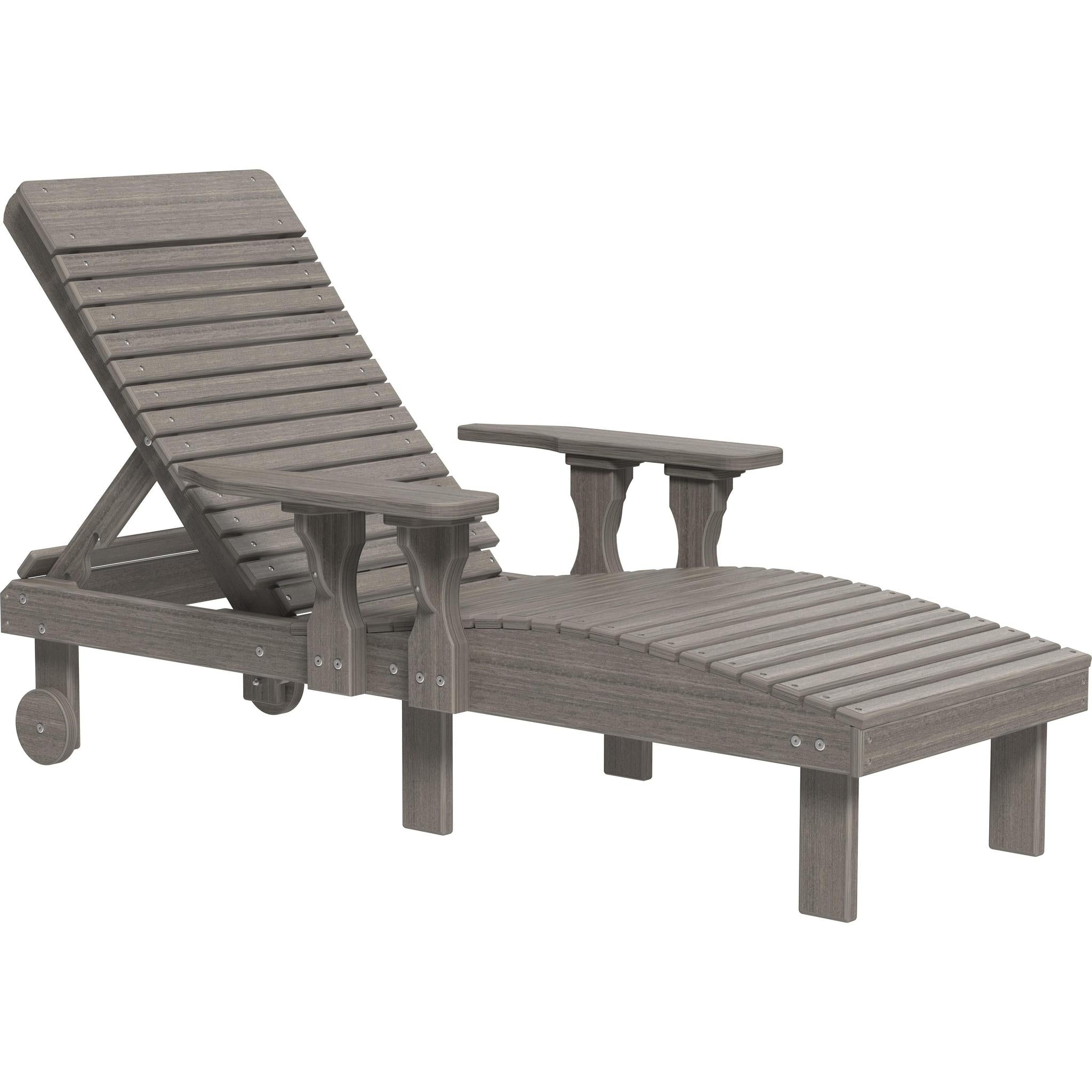 Poly Lounge Chair-Lounge Chair-Coastal Gray-The Amish House