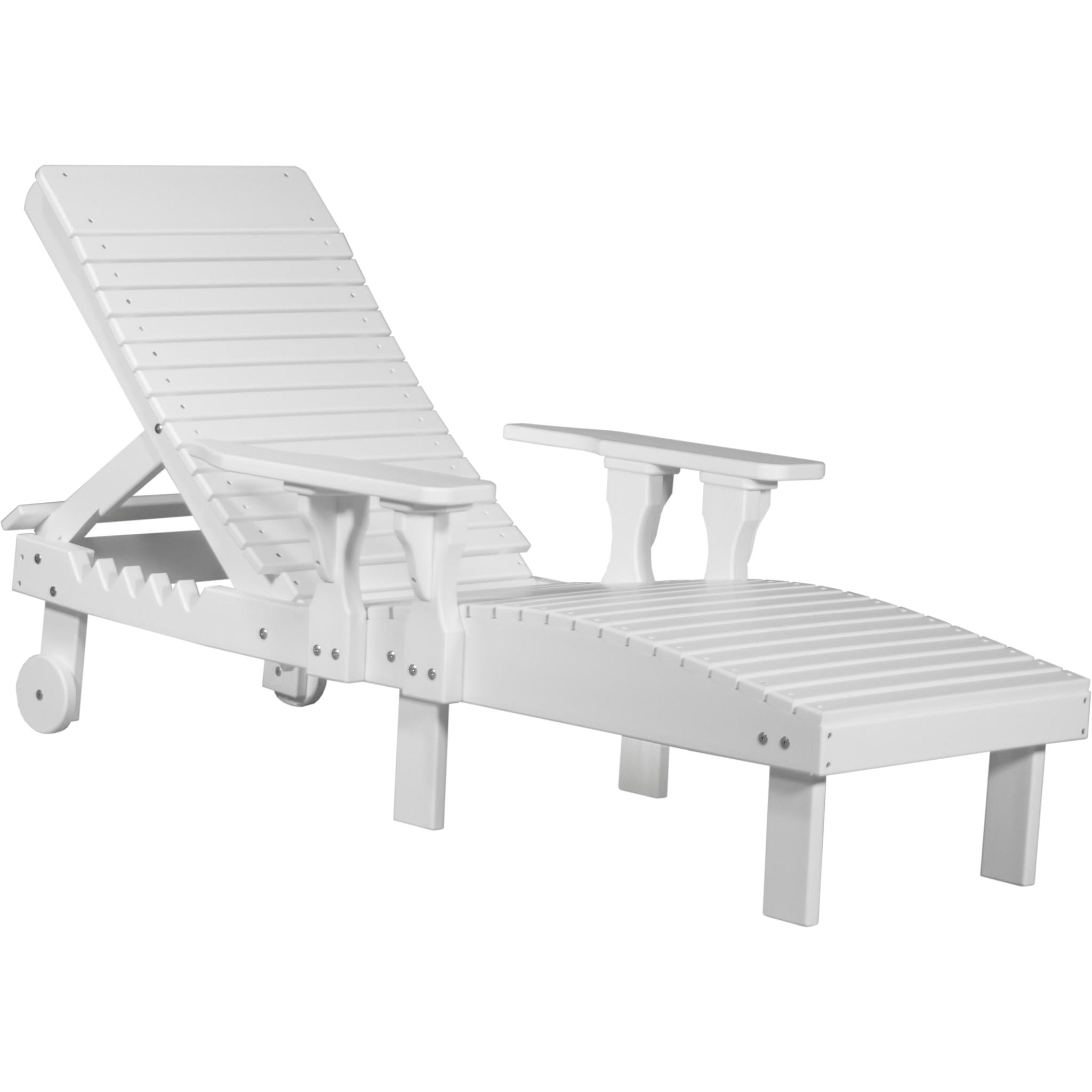 Poly Lounge Chair-Lounge Chair-White-The Amish House