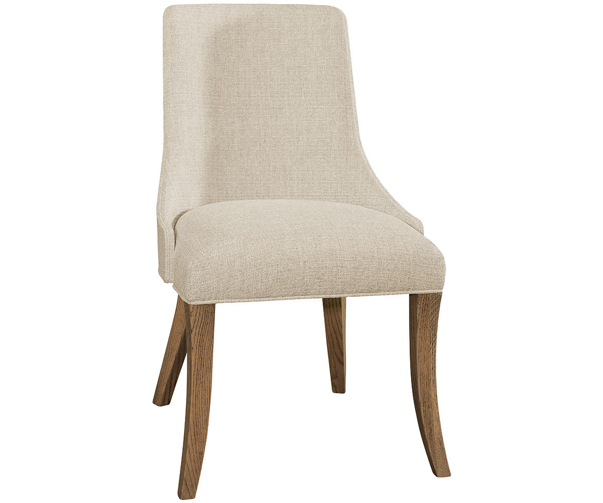 Amish Crescent Dining Side Chair
