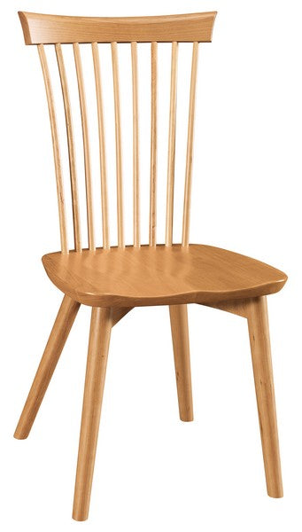 bersina side chair in cherry with natural finish