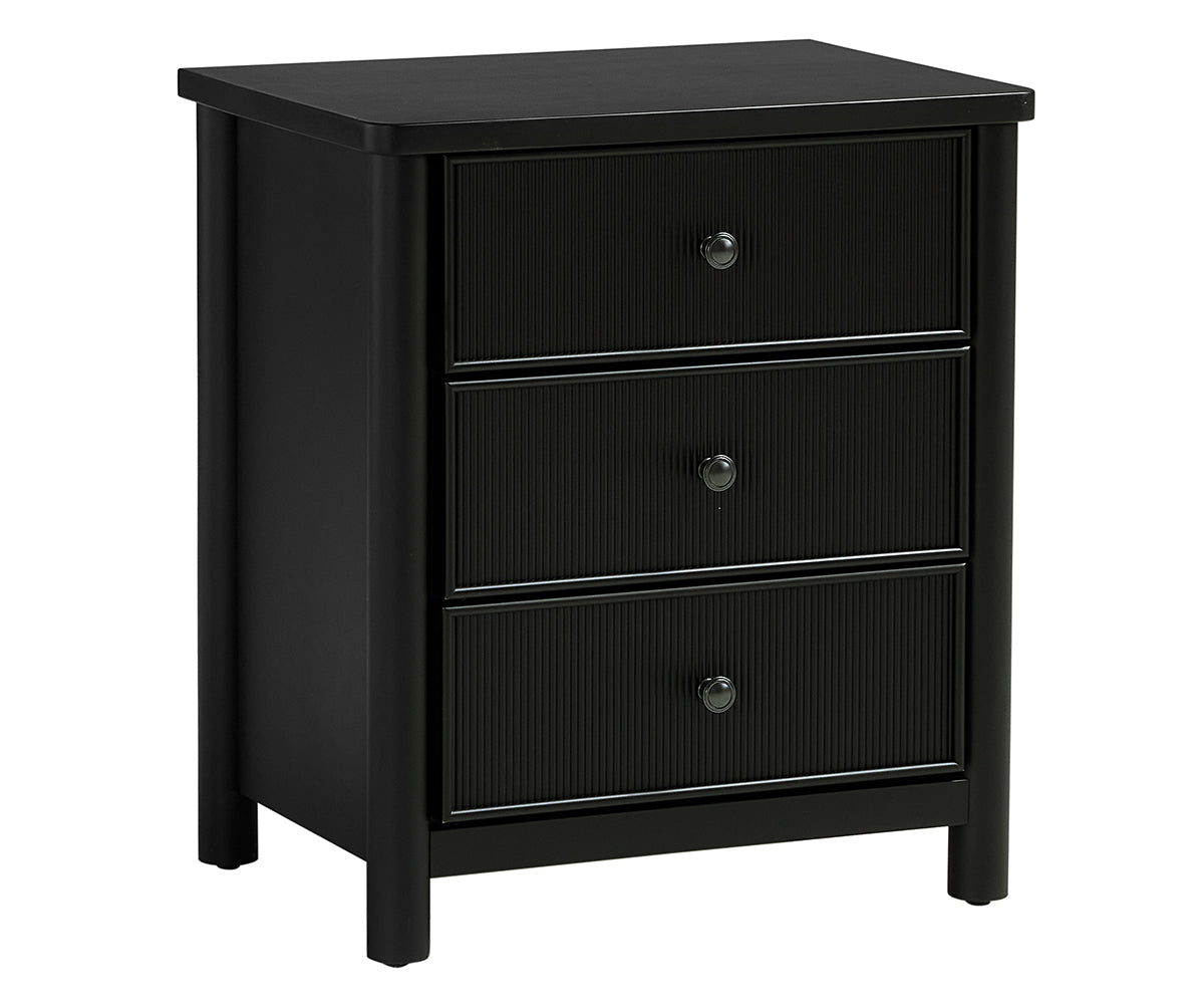 Amish Reseda 3 Drawer Nightstand