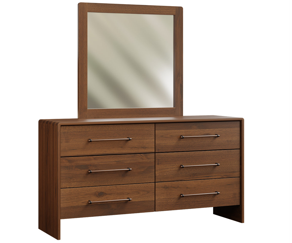 Amish Ashton Six Drawer Dresser