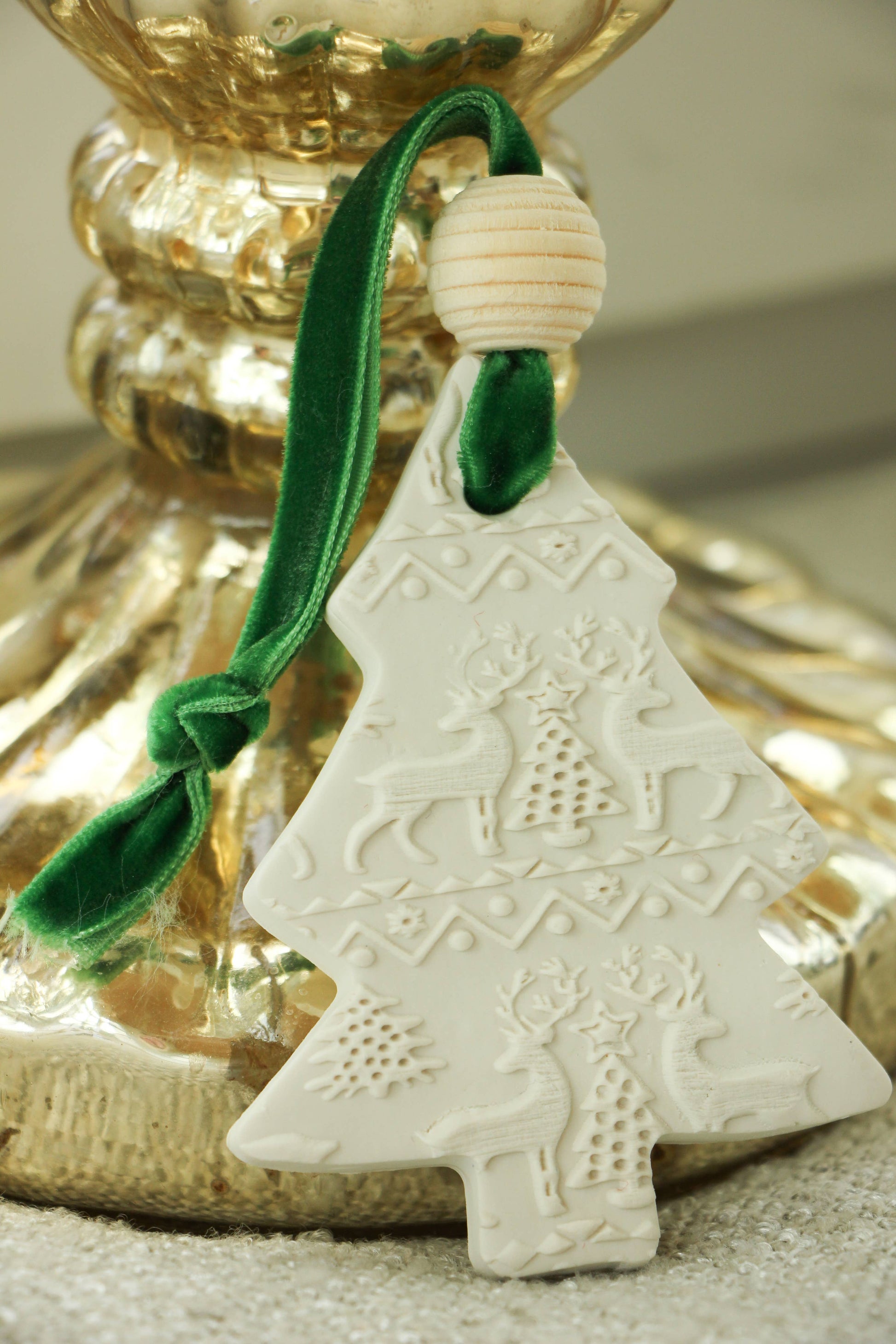 Snowy Tree Ornament