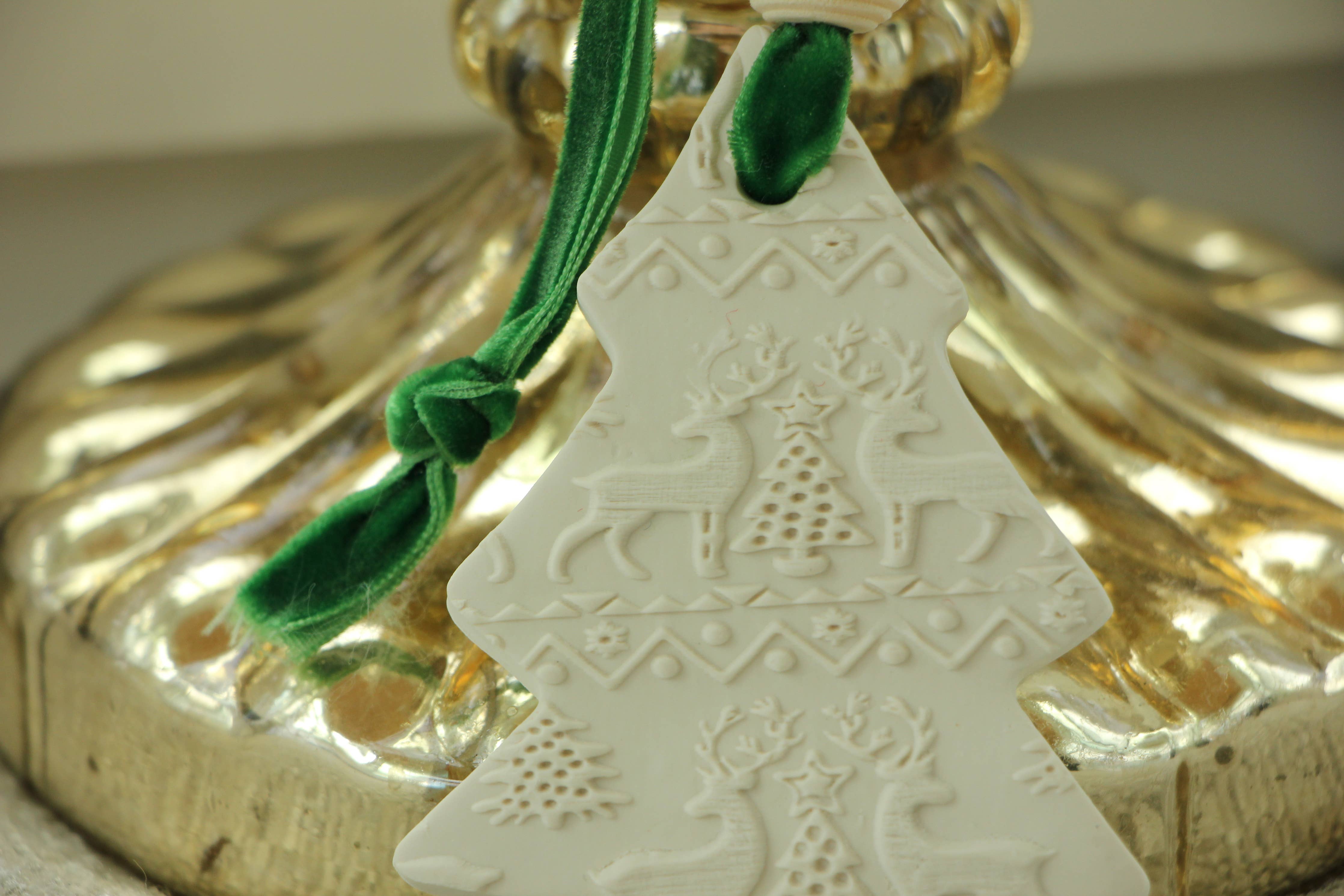 Snowy Tree Ornament