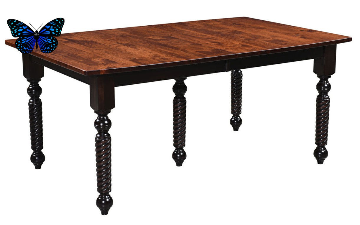 Amish Sophia Leg Table