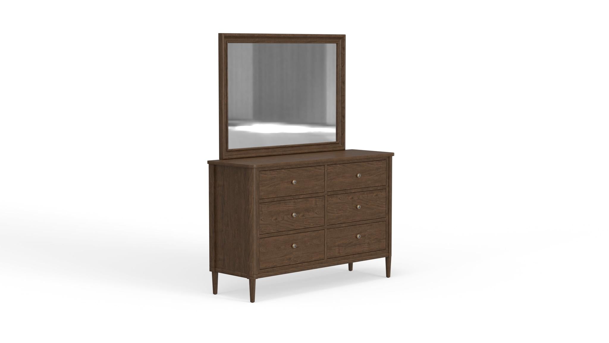 Amish Stamford Six Drawer Dresser-Dresser-The Amish House